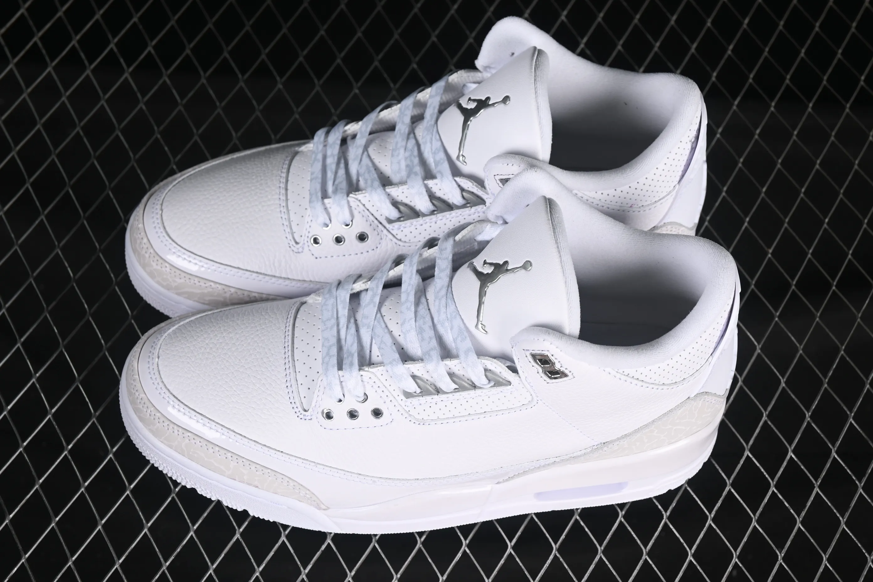 All categories Air Jordan Jordan series basketball shoes Air Jordan 3 Air Jordan 3 Retro "Pure Money" AJ3 Joe 3 replica white cat CT8532-111